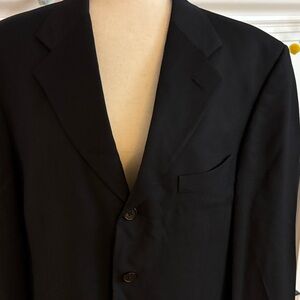 GIVENCHY Vintage Monsieur by Givenchy Suit Jacket Blazer Size 42 R Worsted Wool
